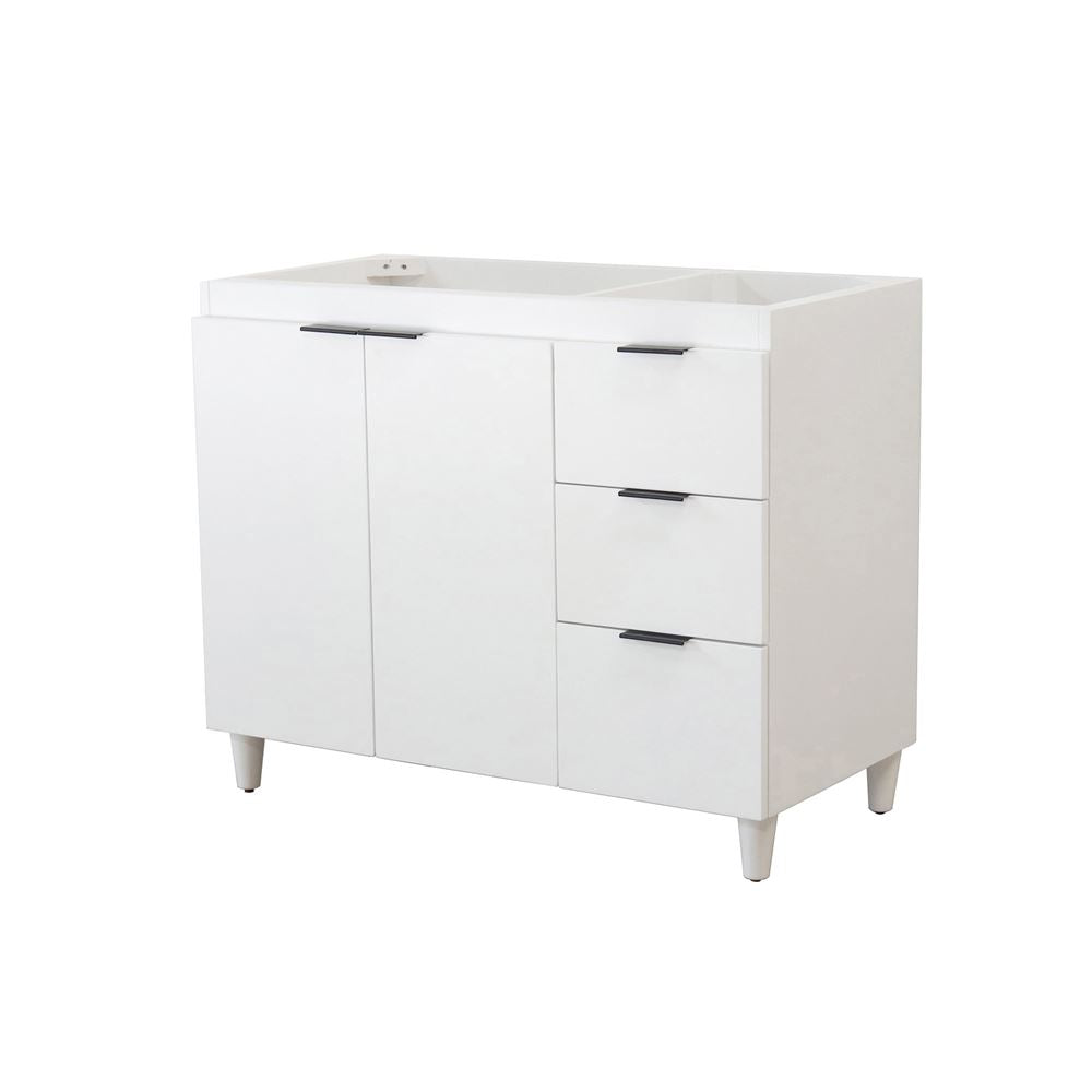 Bellaterra Home G3918-WH-CAB 39" White Single Vanity Cabinet