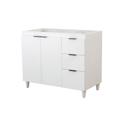 Bellaterra Home G3918-WH-CAB 39" White Single Vanity Cabinet