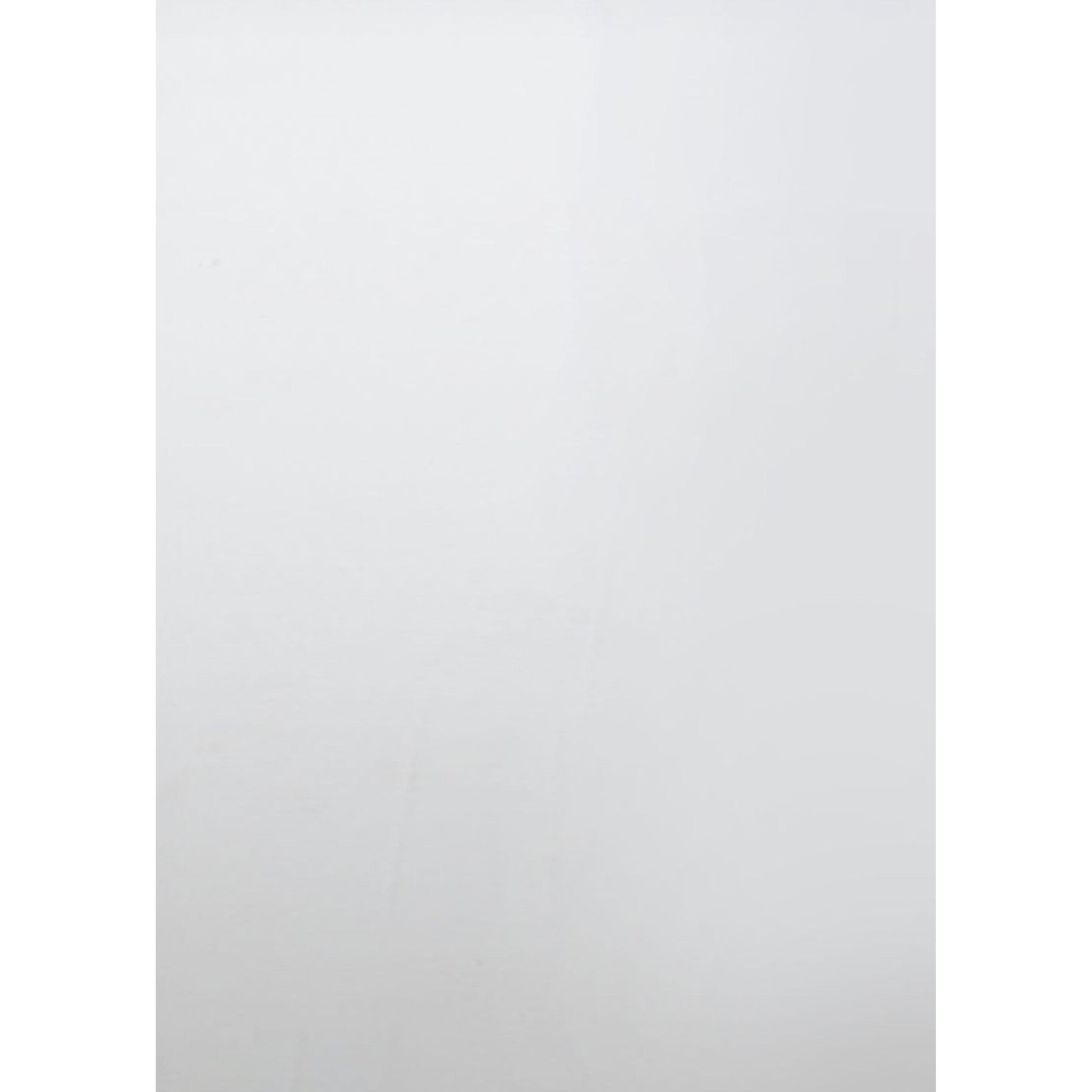 Benzara Silver and White Rectangular Wooden Framed Mirror