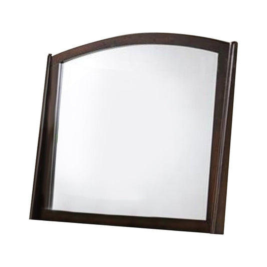 Benzara Varnish Oak Contemporary Appeal Mirror