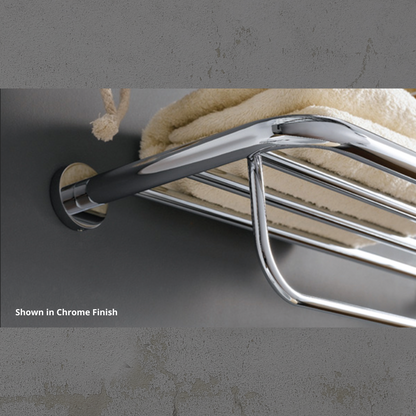 Blossom 500 Series 26" x 5" Brushed Nickel Brass Towel Rack