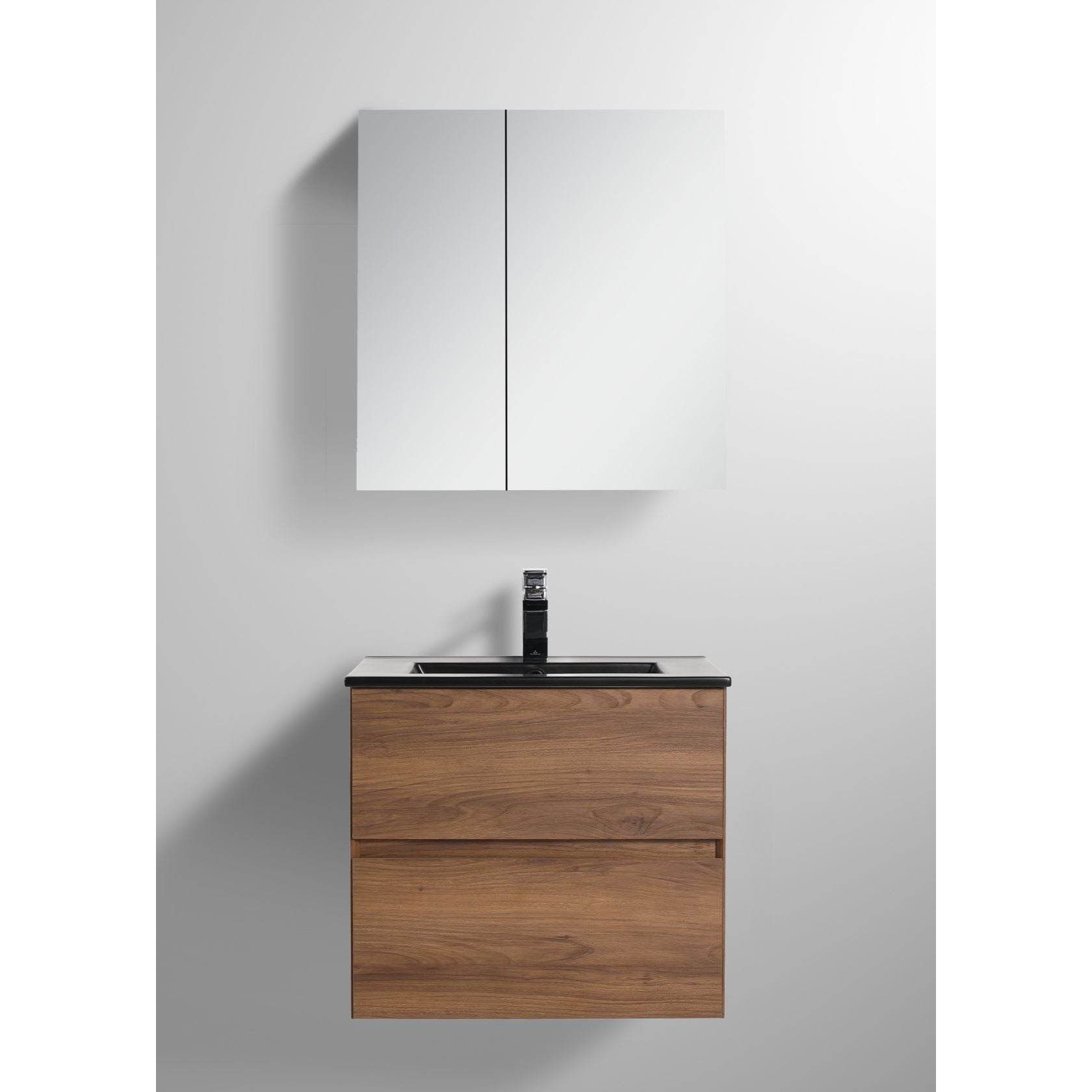 Blossom Assisi 24" Brown Walnut Single Sink Vanity Base