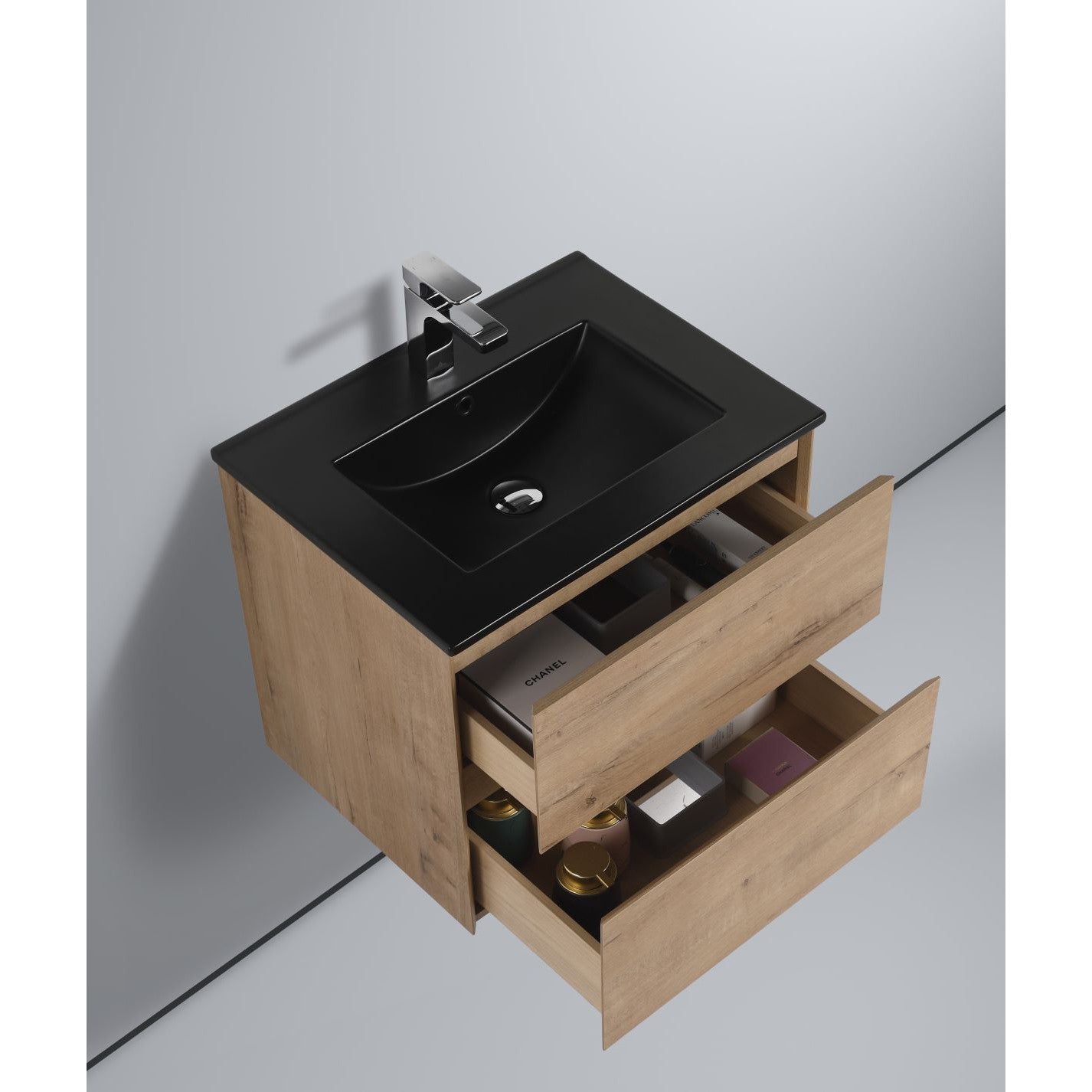 Blossom Assisi 24" Classic Oak Single Sink Vanity Base