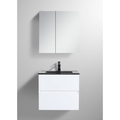 Blossom Assisi 24" Glossy White Single Sink Vanity Base