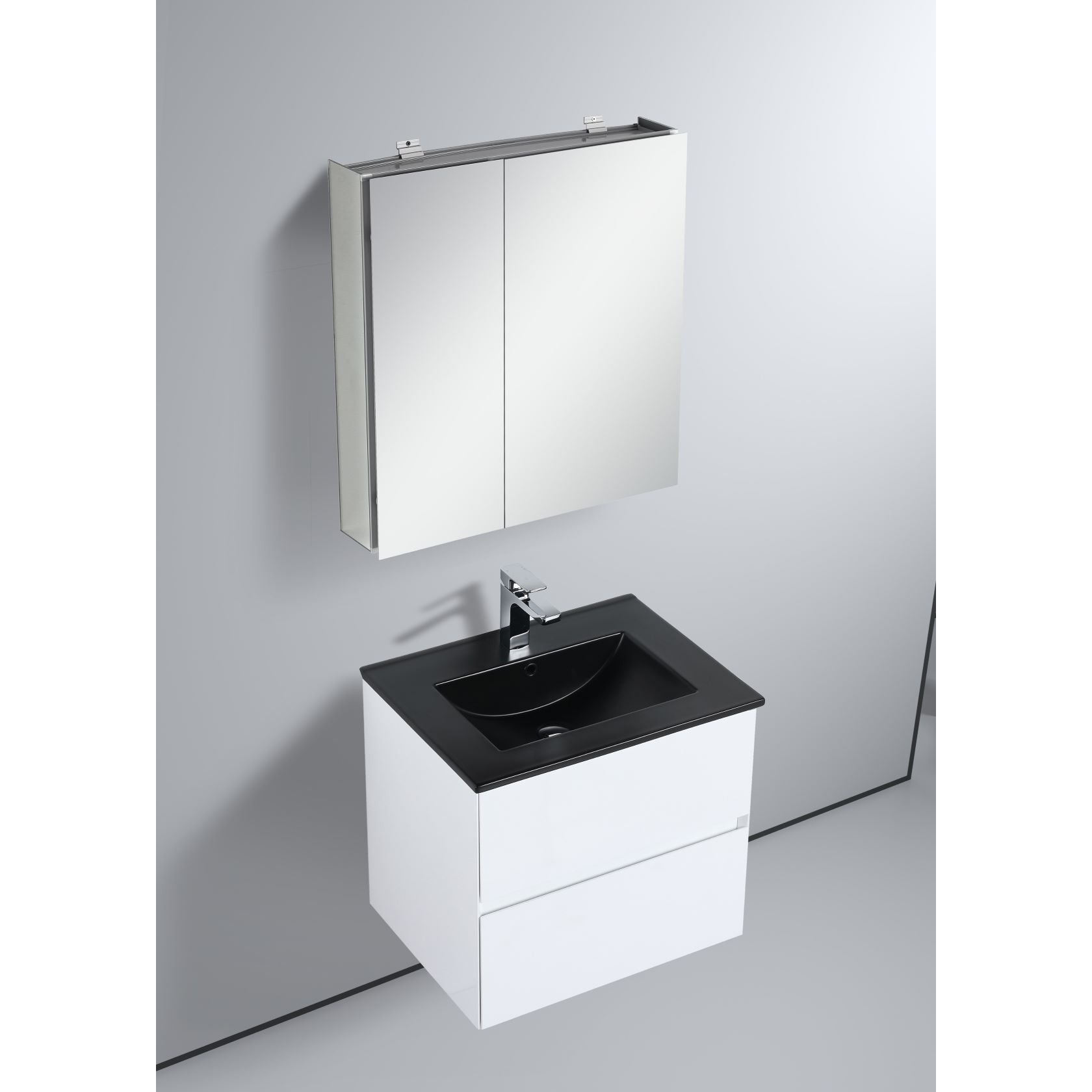 Blossom Assisi 24" Glossy White Single Sink Vanity Base