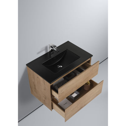 Blossom Assisi 30" Classic Oak Single Sink Vanity Base