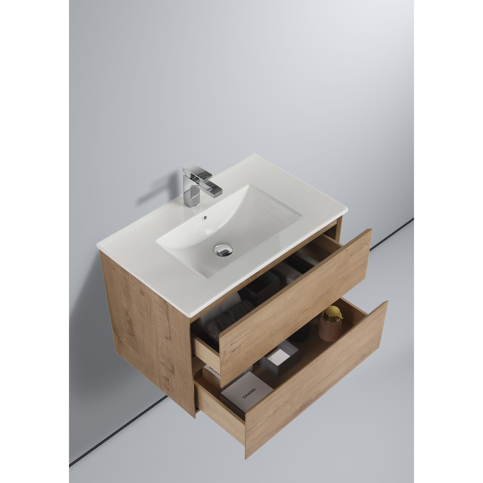 Blossom Assisi 30" Classic Oak Single Sink Vanity Base