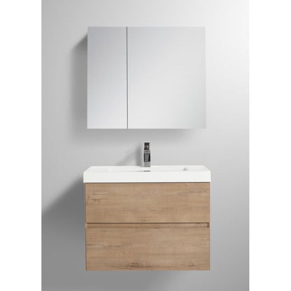 Blossom Assisi 30" Classic Oak Single Sink Vanity Base