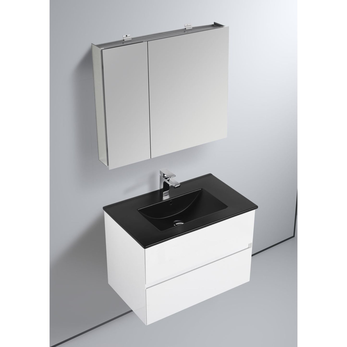 Blossom Assisi 30" Glossy White Single Sink Vanity Base