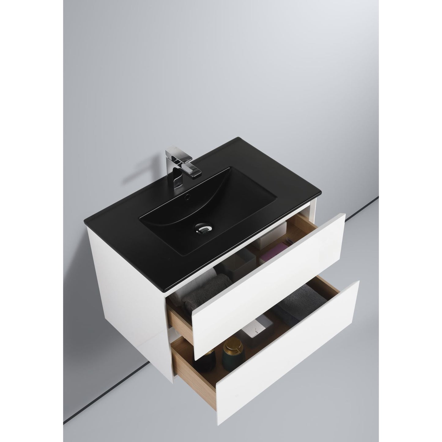 Blossom Assisi 30" Glossy White Single Sink Vanity Base
