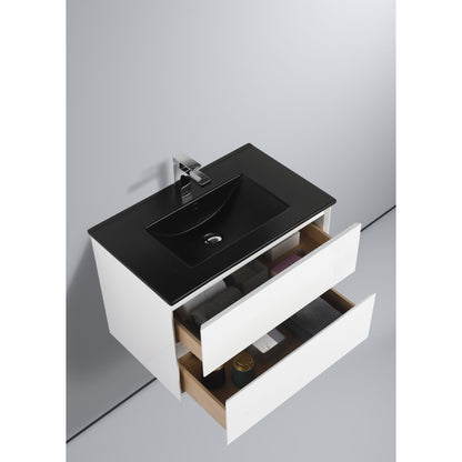 Blossom Assisi 30" Glossy White Single Sink Vanity Base