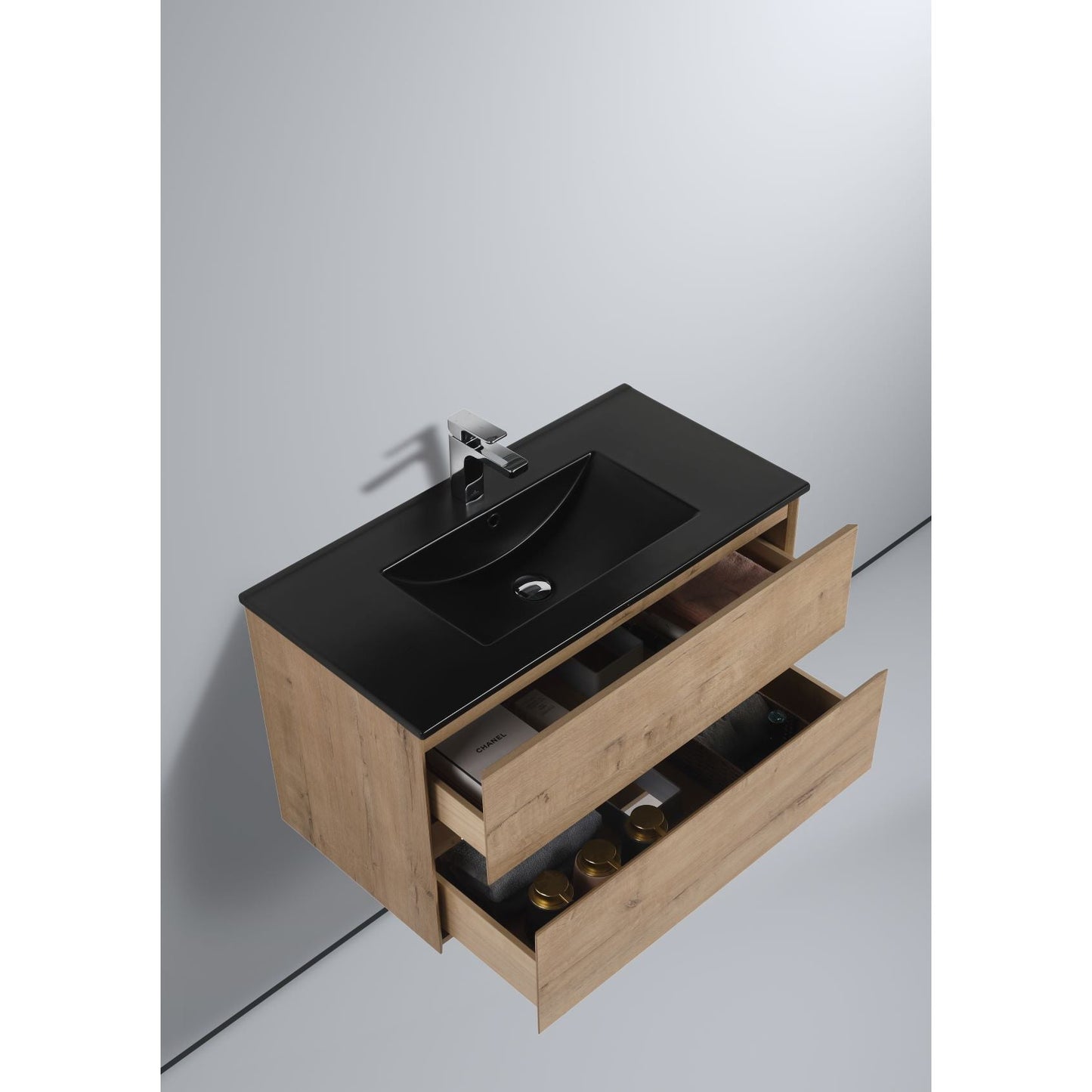 Blossom Assisi 36" Classic Oak Single Sink Vanity Base