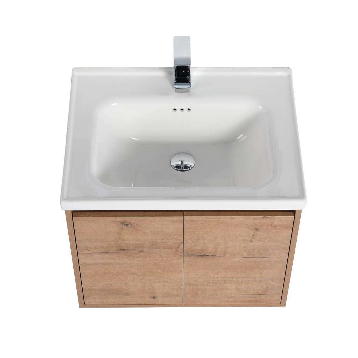 Blossom Bern 24" Classic Oak Vanity With Ceramic Basin