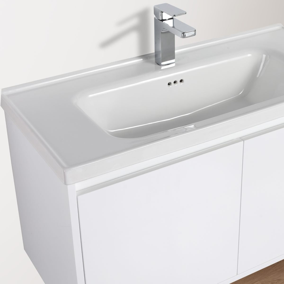 Blossom Bern 36" Glossy White Vanity With Ceramic Basin