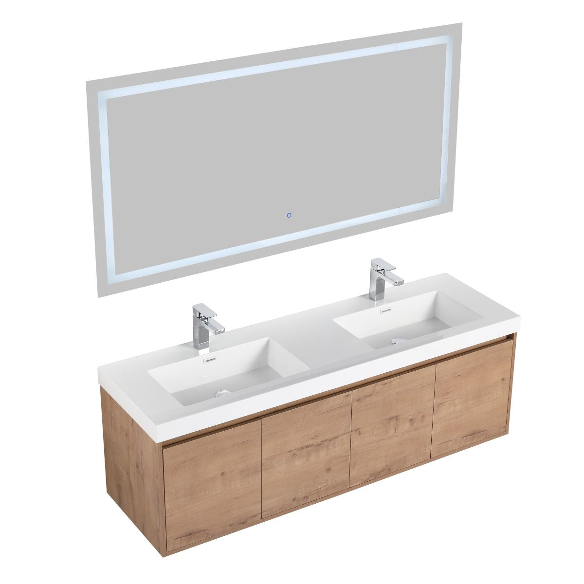 Blossom Bern 60" Classic Oak Double Vanity