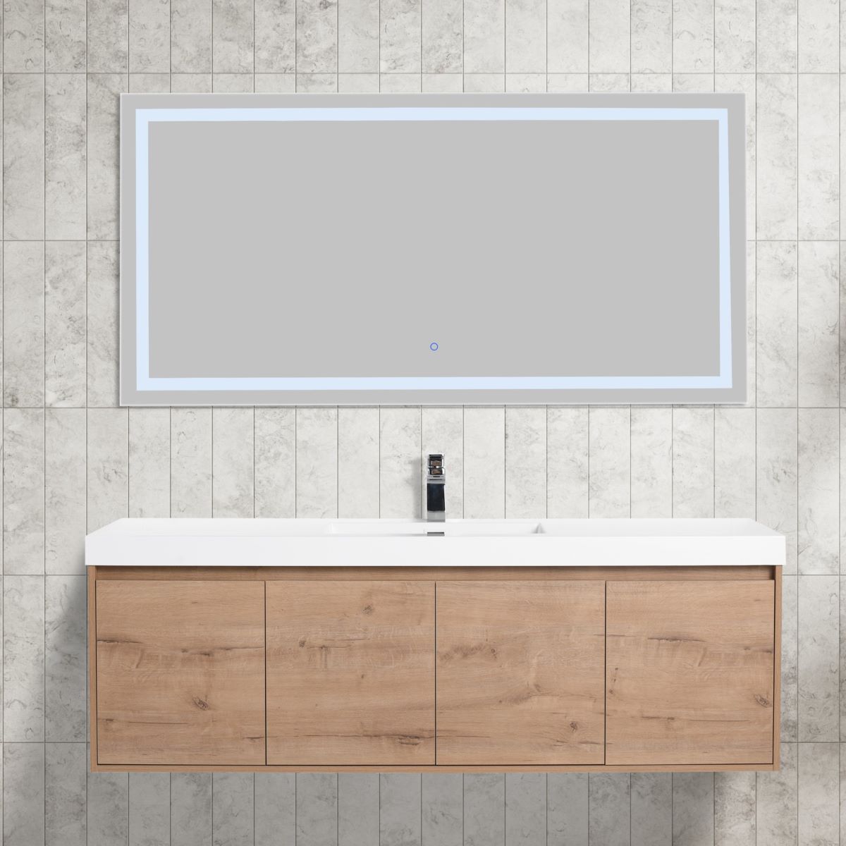 Blossom Bern 60" Classic Oak Single Vanity