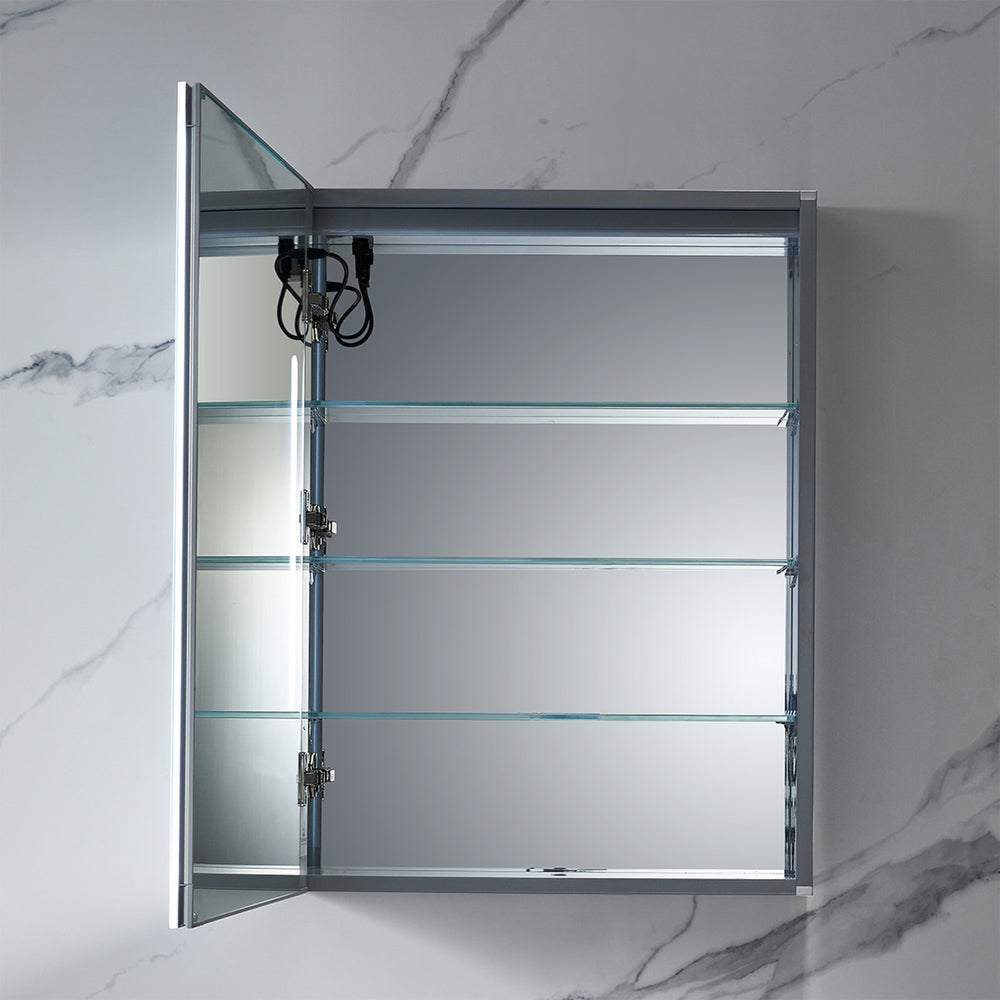 Blossom Capella 24x32 Left Inside LED Light on Door Medicine Cabinet