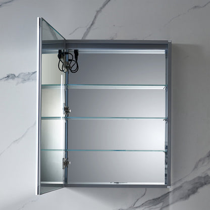 Blossom Capella 24x32 Left Inside LED Light on Door Medicine Cabinet