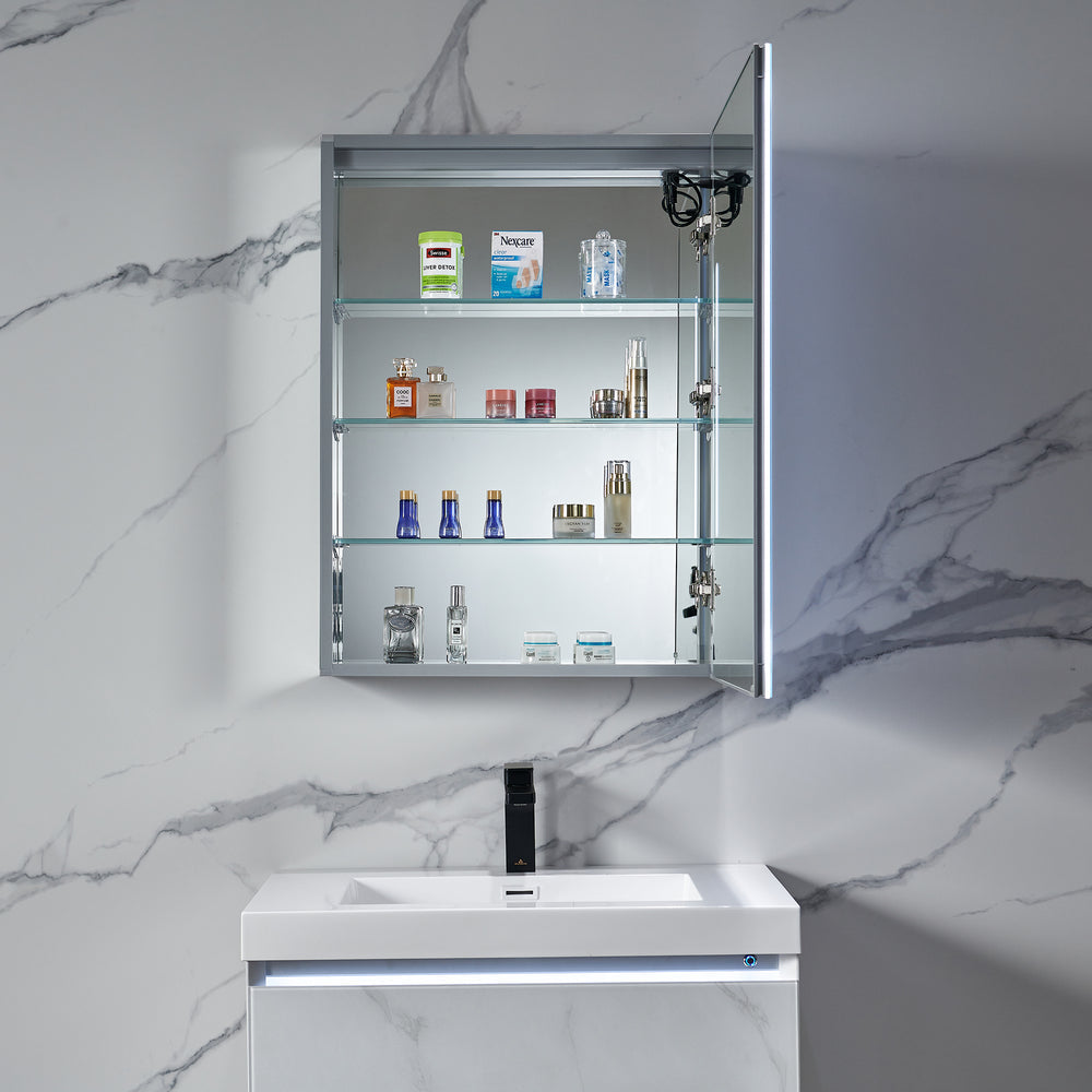 Blossom Capella 24x32 Right Inside LED Light on Door Medicine Cabinet