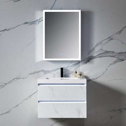 Blossom Capella 24x32 Right Inside LED Light on Door Medicine Cabinet