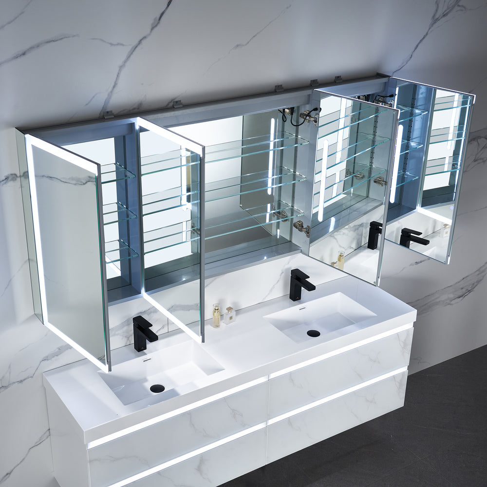 Blossom Capella 72x32 Inside LED Light on Door Medicine Cabinet