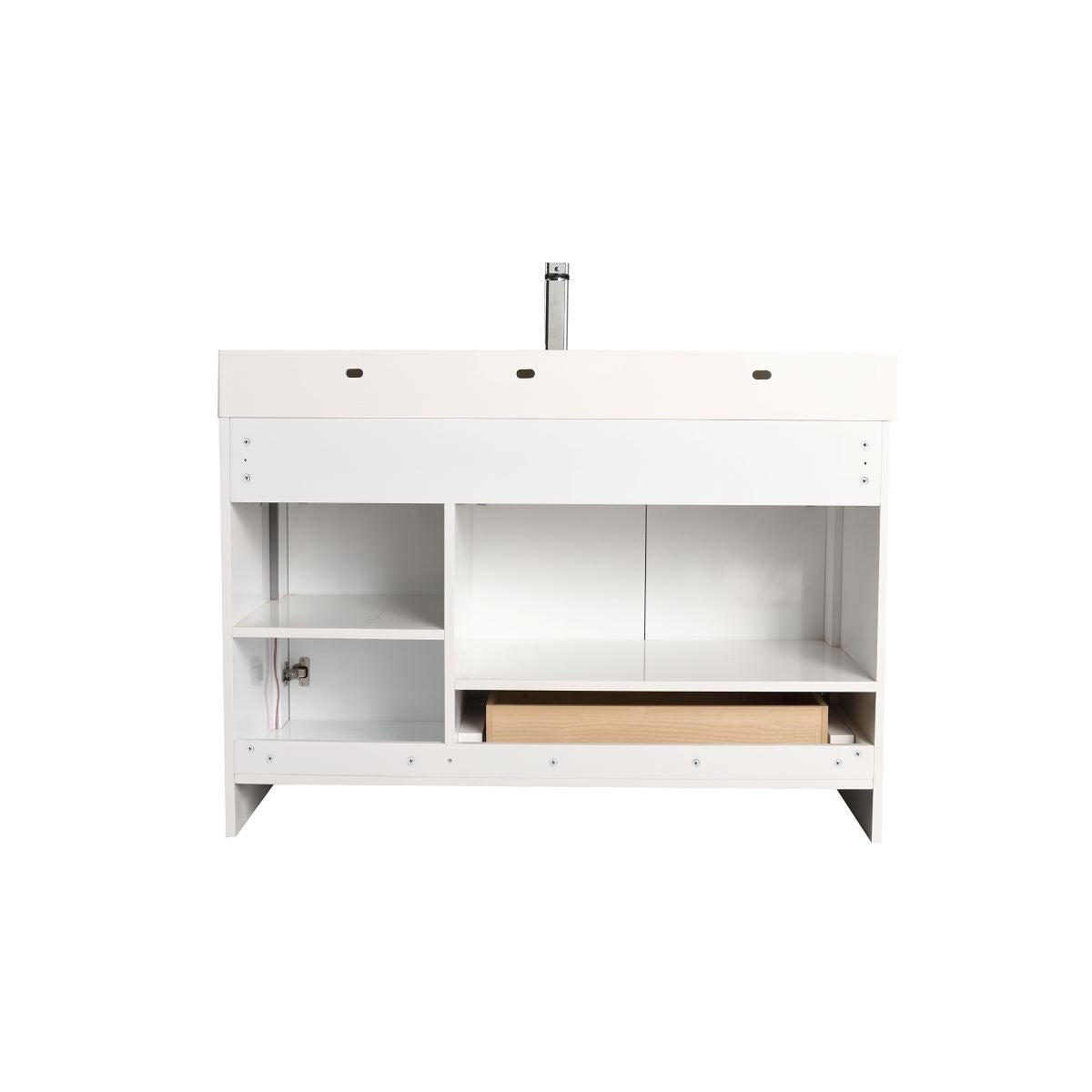 Blossom Capri 48" Glossy White Vanity With Dual LED Lights