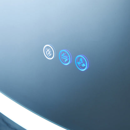 Blossom Castor 24X38 Left LED Medicine Cabinet