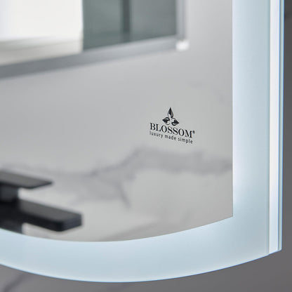 Blossom Castor 24X38 Left LED Medicine Cabinet