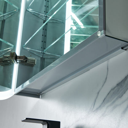 Blossom Castor 24X38 Left LED Medicine Cabinet