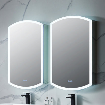 Blossom Castor 24X38 Right LED Medicine Cabinet