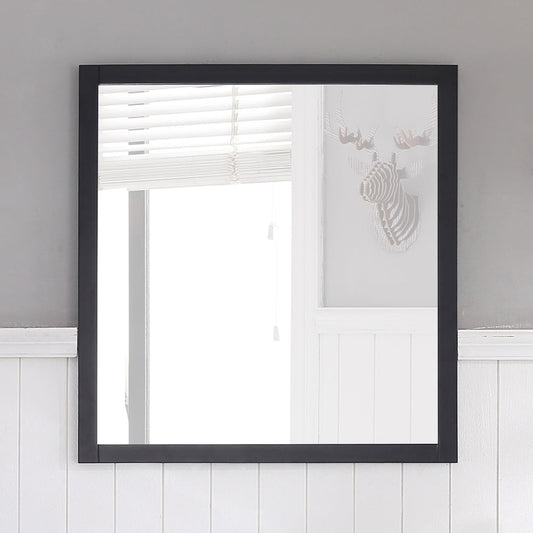 Blossom Lucca 36" Espresso Wall-Mounted Rectangle Mirror