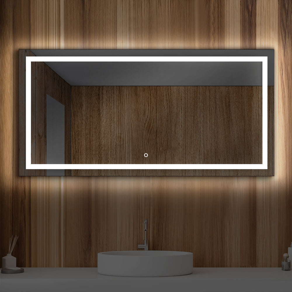 Blossom Lyra 60" x 30" Wall-Mounted Rectangle LED Mirror