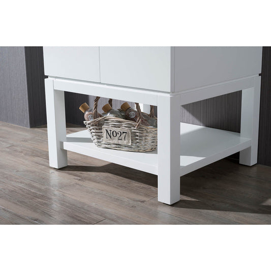 Blossom Monaco 48" Matte White Vanity Leg