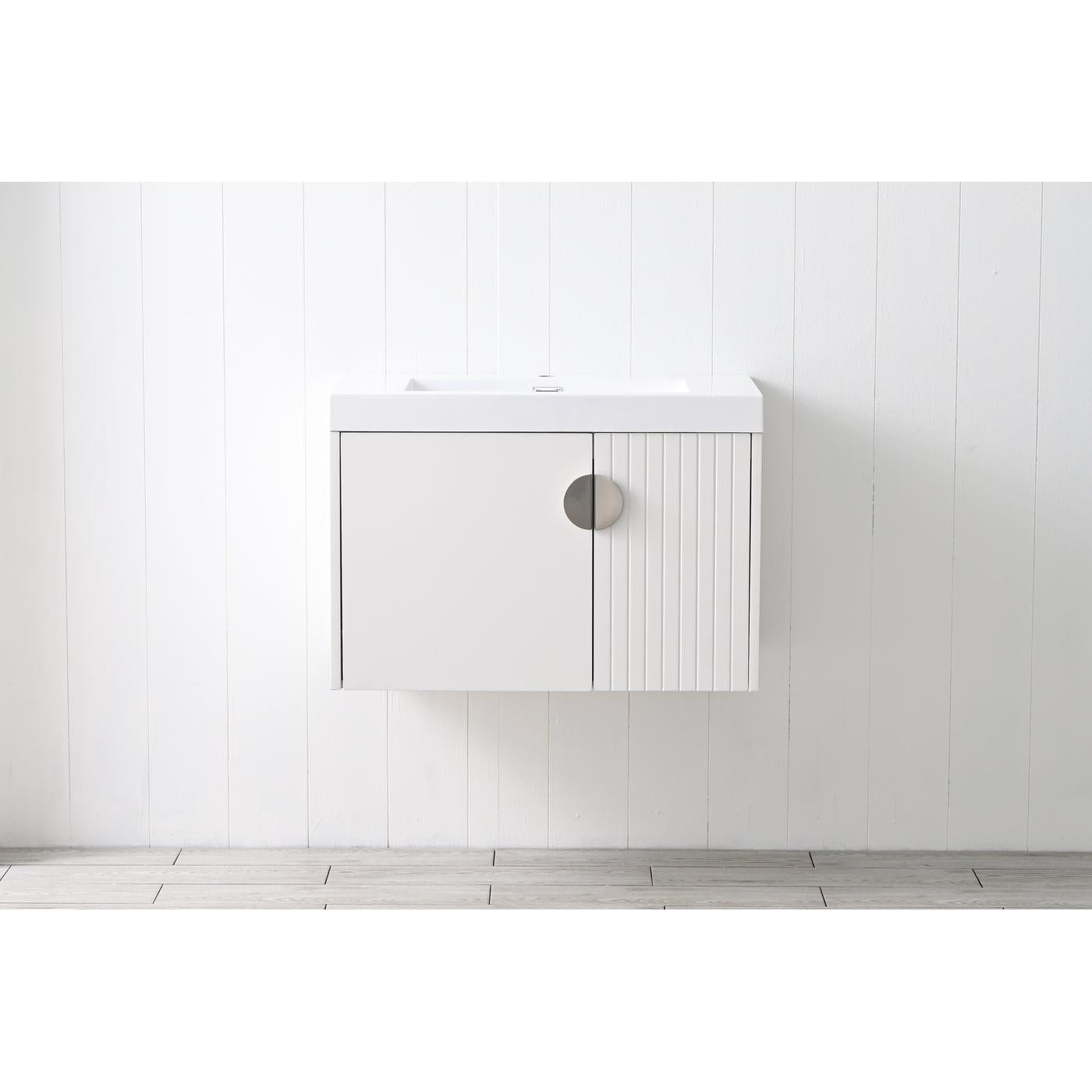Blossom Moss 30" Matte White Vanity with Acrylic Sink