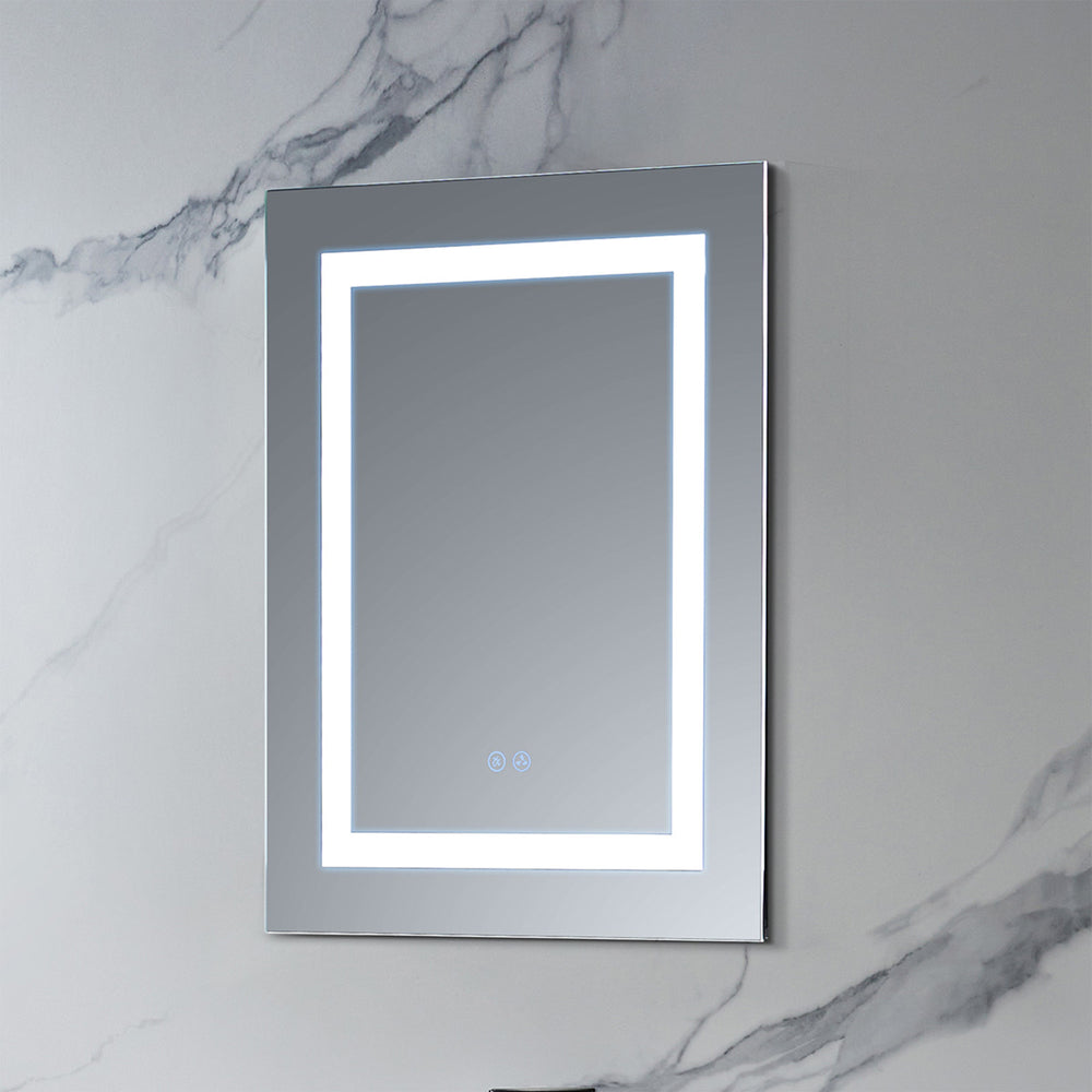 Blossom Rigel 20" x 26" Rectangular Inside LED Light on Door Medicine Cabinet Left