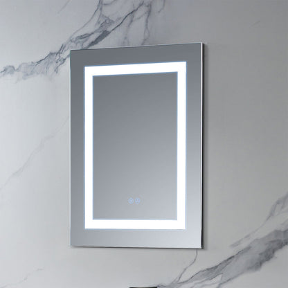 Blossom Rigel 20" x 26" Rectangular Inside LED Light on Door Medicine Cabinet Left
