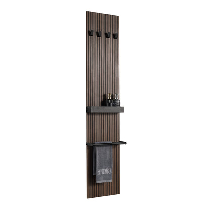 Blossom Rimini 14" x 72" Dark Walnut Strip Wall Panel