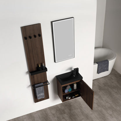 Blossom Rimini 20" Dark Walnut Strip Vanity