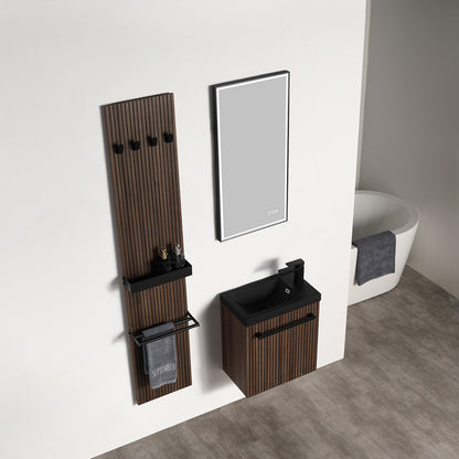 Blossom Rimini 20" Dark Walnut Strip Vanity