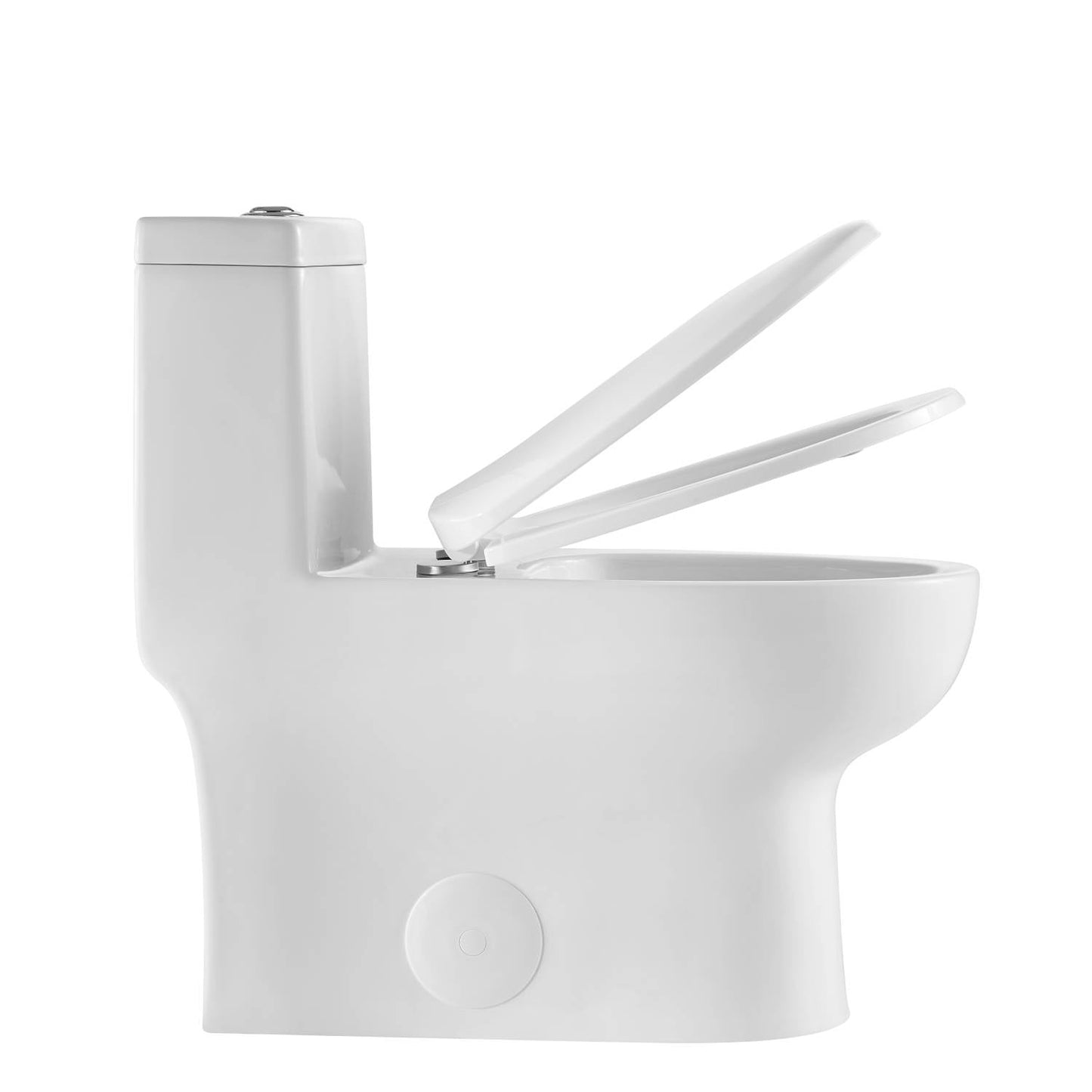 Blossom T9 01 1.1 / 1.6 GPF Dual Flush White One Piece Toilet With Slow-closing Seat Cover