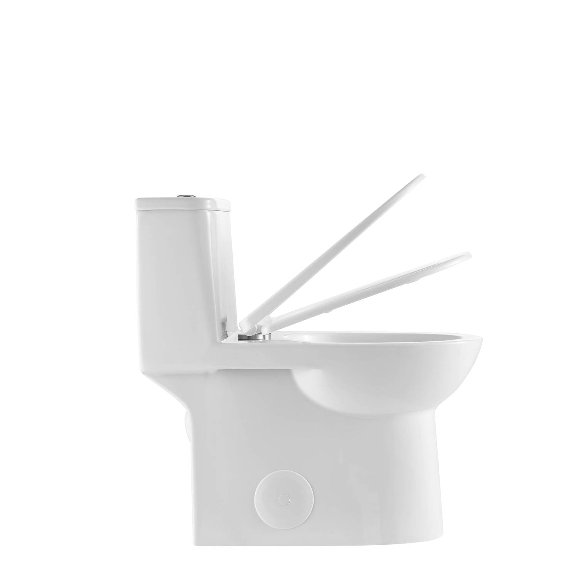 Blossom T9 03 1.1 / 1.6 GPF Dual Flush White ADA One Piece Toilet With Slow-closing Seat Cover