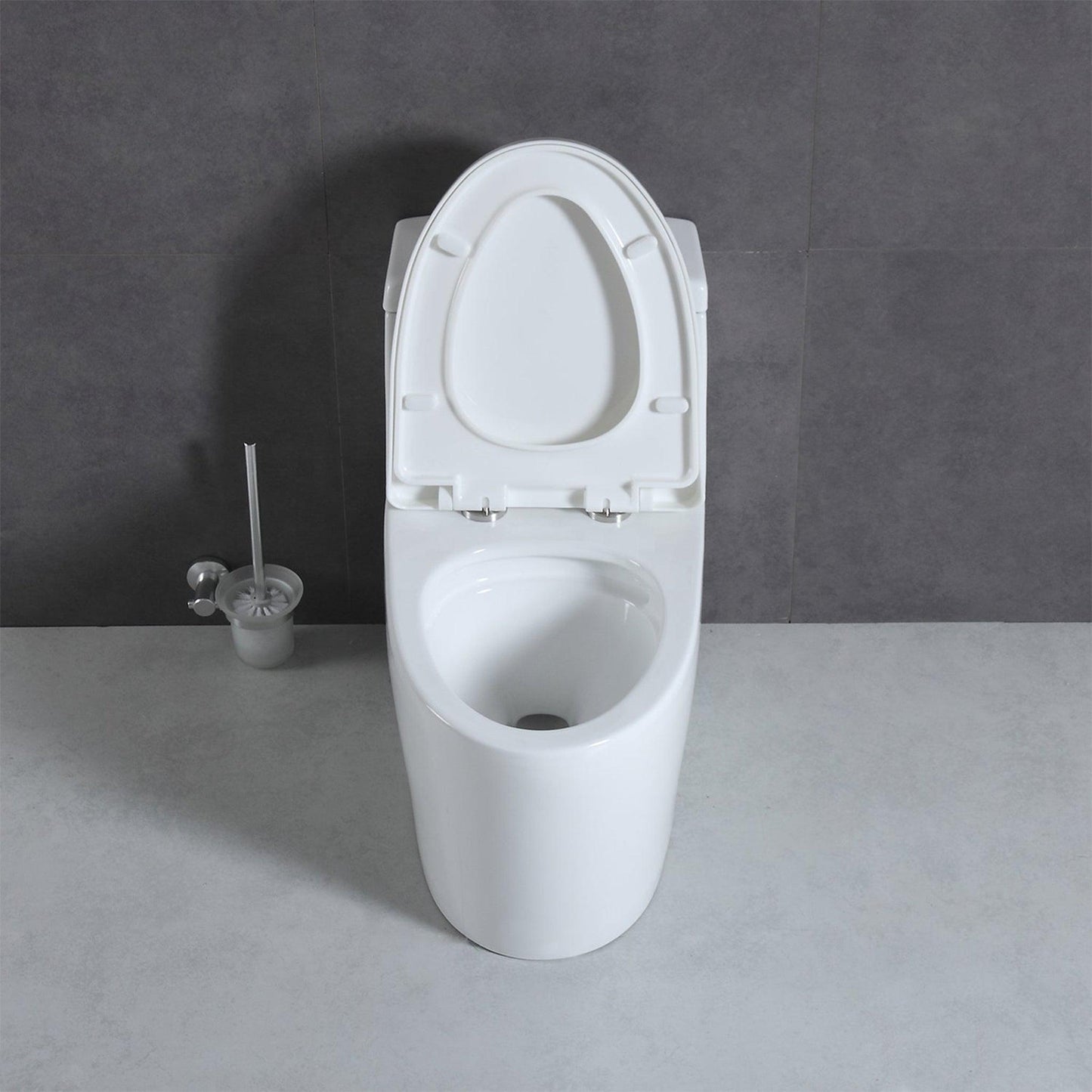 Blossom T9 05 1.1 / 1.6 GPF Dual Flush White One Piece Toilet With Slow-closing Seat Cover