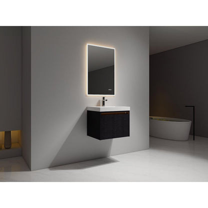 Blossom Voyage 24" Charcoal LED Illuminated Vanity Only