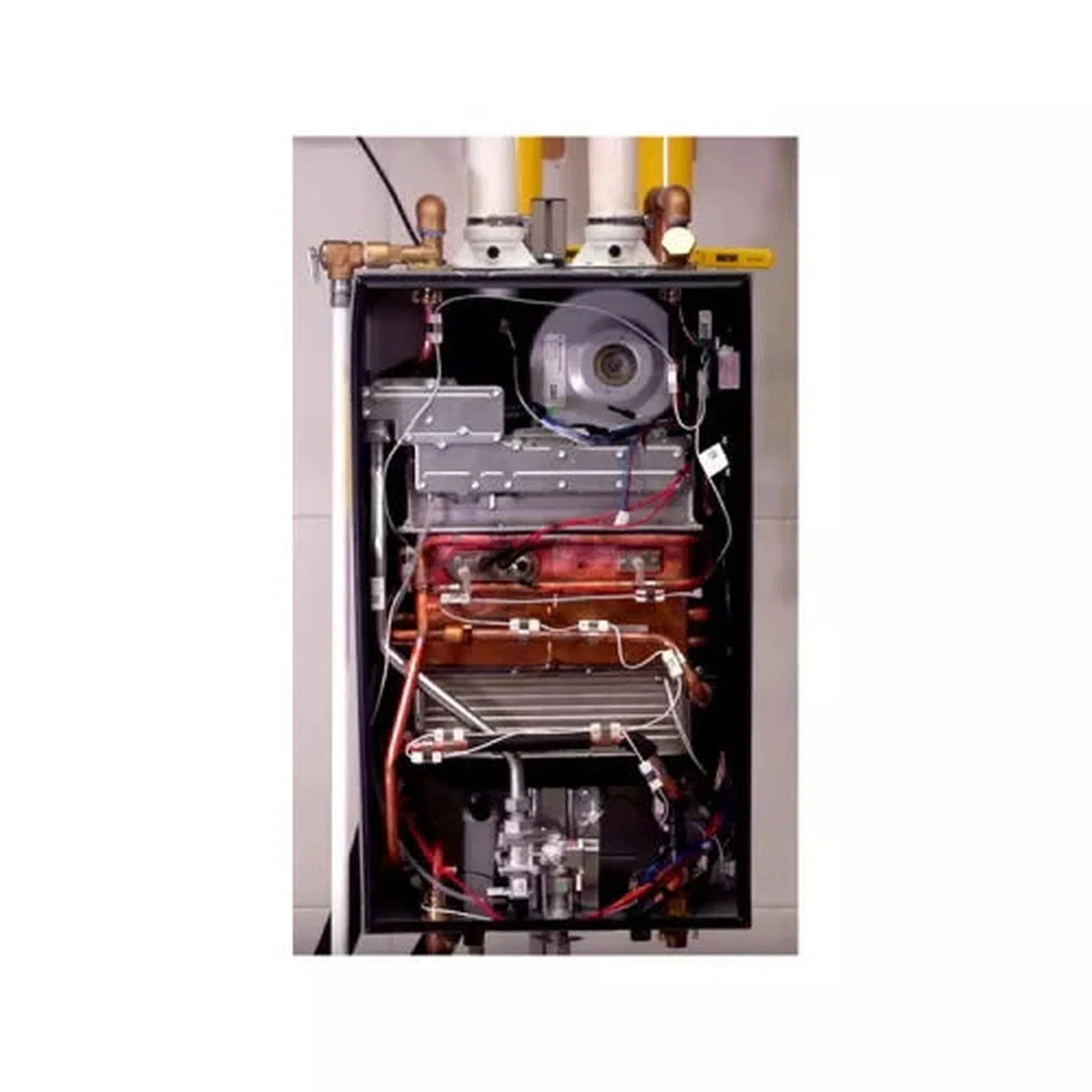 Bradford White Infiniti K RTG-K-160-N1 Rectangular Indoor Condensing Tankless Gas Water Heater With Steadiset Technology and Digital Control