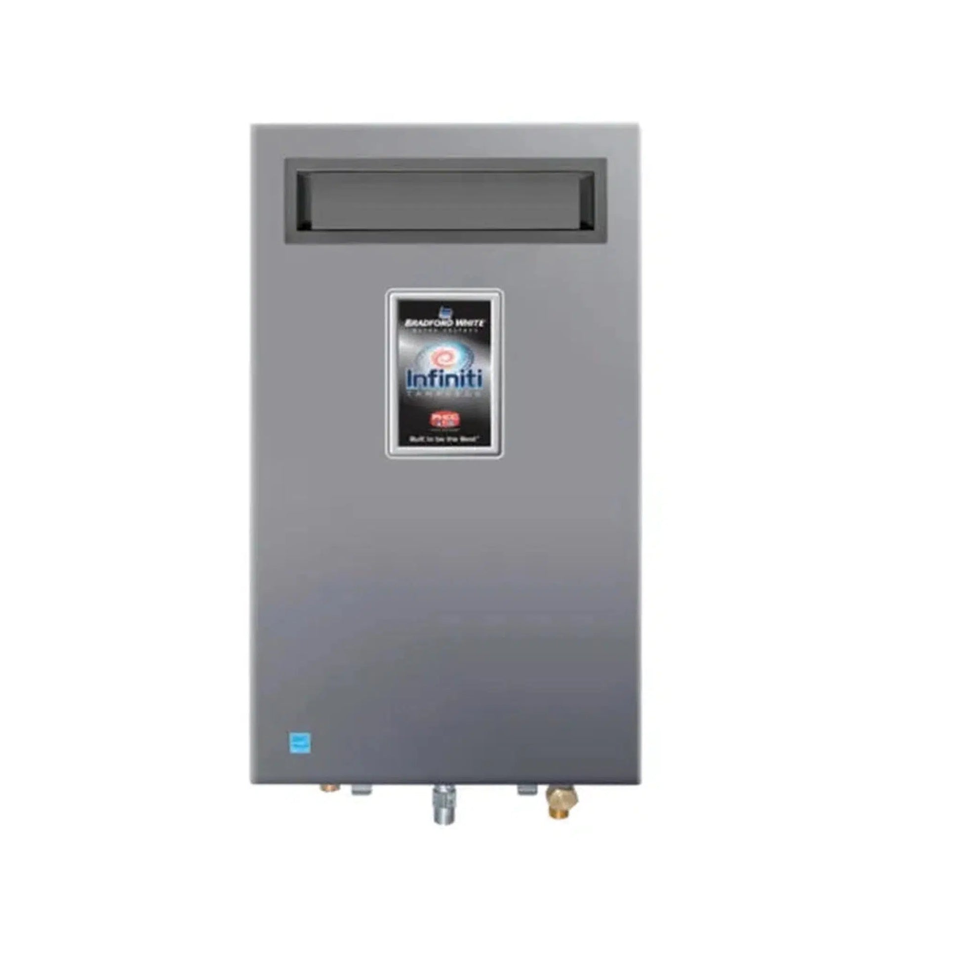 Bradford White Infiniti K RTG-K-160-N2 Rectangular Indoor Condensing Tankless Gas Water Heater With Steadiset Technology and Digital Control