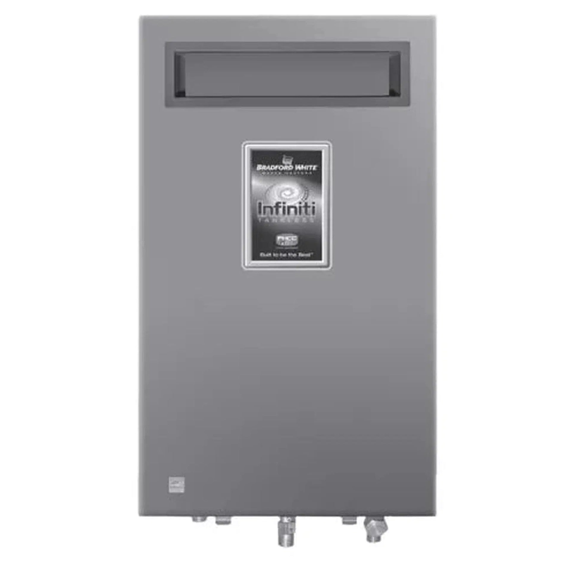 Bradford White Infiniti K RTG-K-199-N2 Rectangular Indoor Condensing Tankless Gas Water Heater With Steadiset Technology and Digital Control