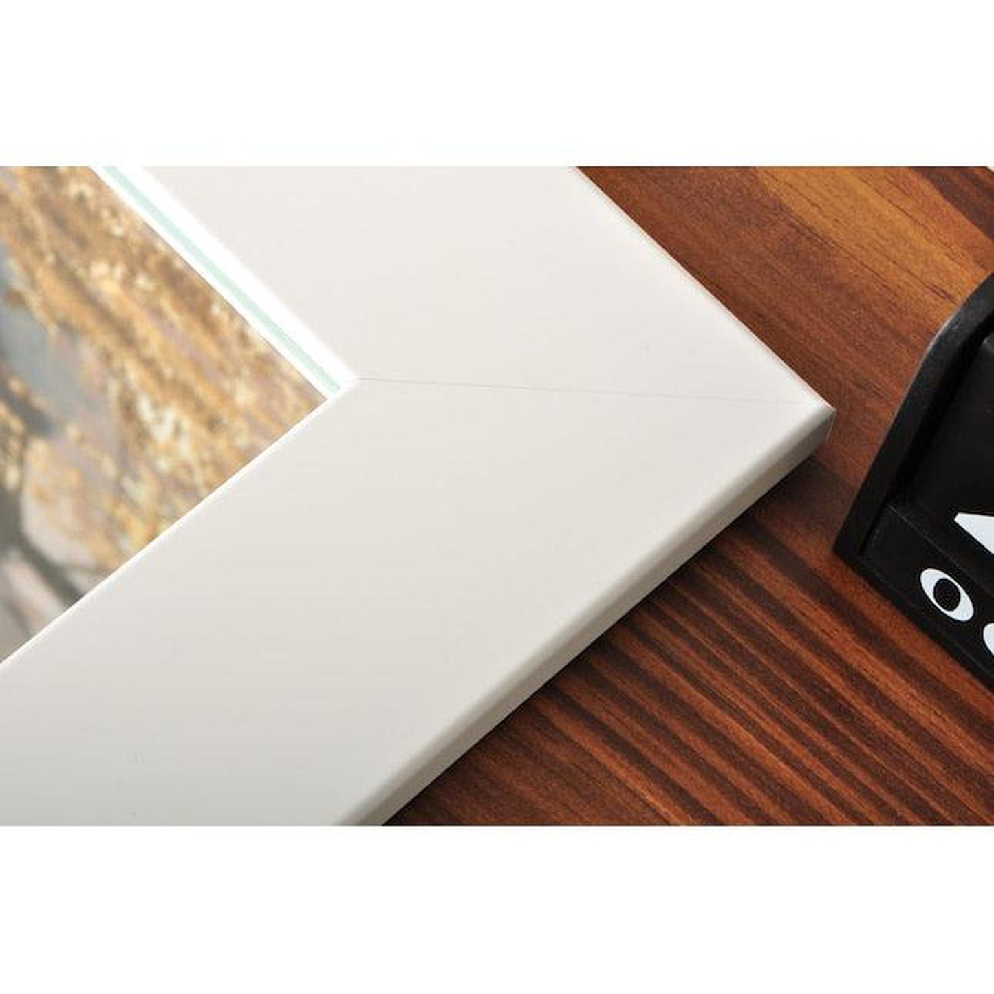 Brandtworks 22" x 71" Matte white Freestanding Mirror