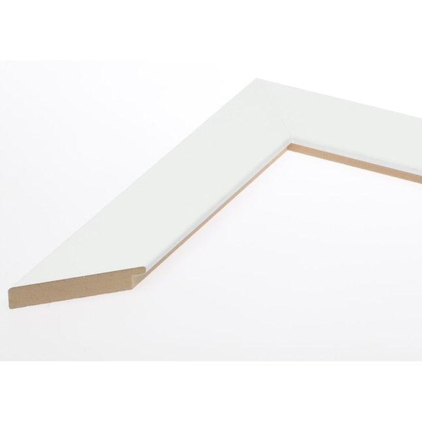 Brandtworks 22" x 71" Matte white Freestanding Mirror