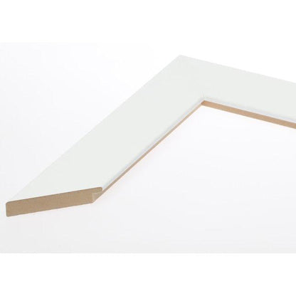 Brandtworks 22" x 71" Matte white Freestanding Mirror