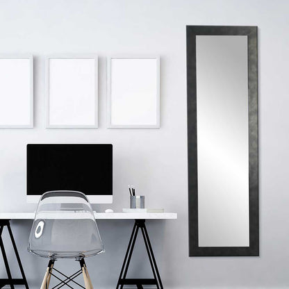 Brandtworks 26" x 28" Clouded Gunmetal Wall Mirror